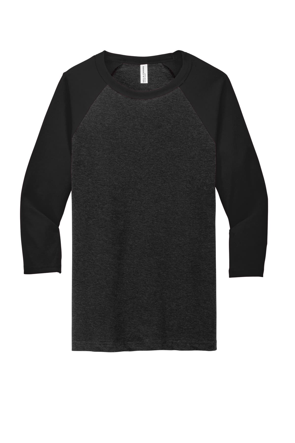 BELLA+CANVAS Unisex 3/4-Sleeve Baseball Tee