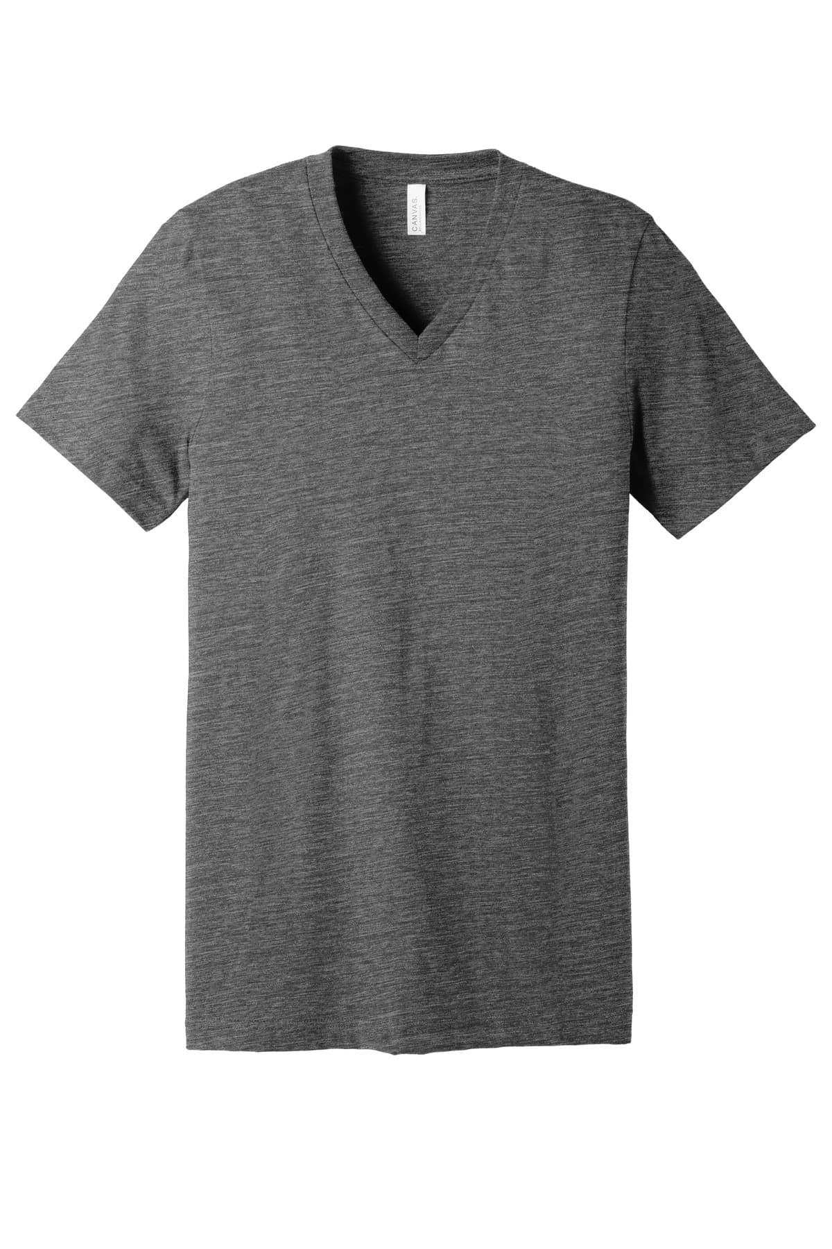 BELLA+CANVAS Unisex Textured Jersey V-Neck Tee