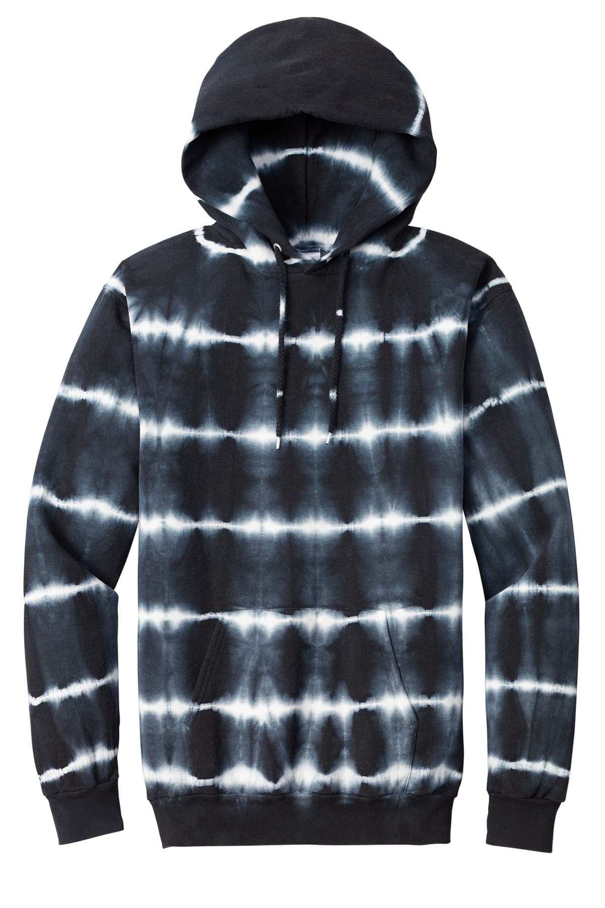 Port & Co Allover Stripe Tie-Dye Fleece