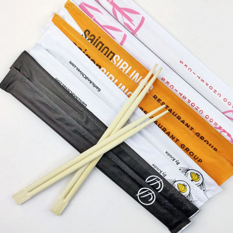 9" Bamboo Disposable Chopsticks